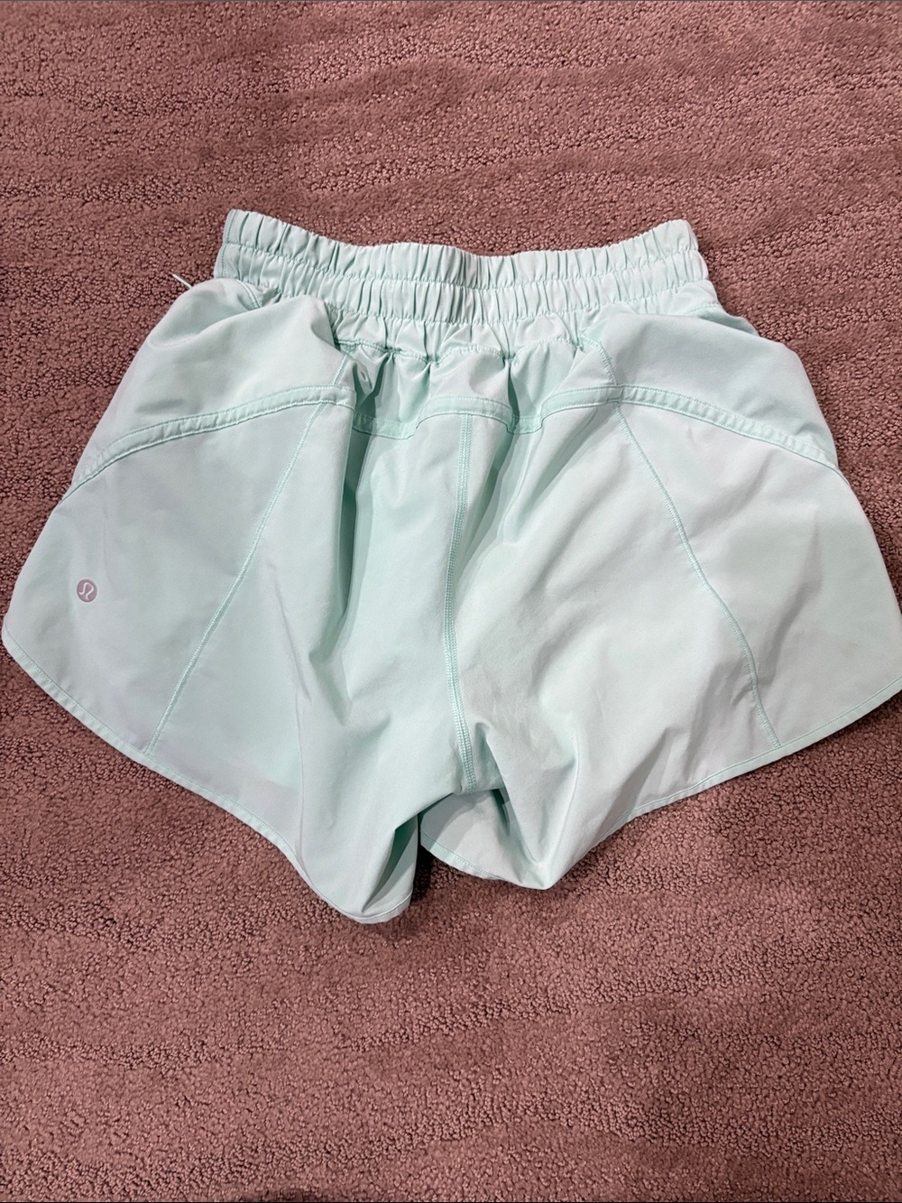 lululemon athletica Light Mint Athletic Shorts size 6